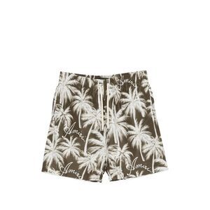 Amiri Green Beachwear - Swim Shorts Men